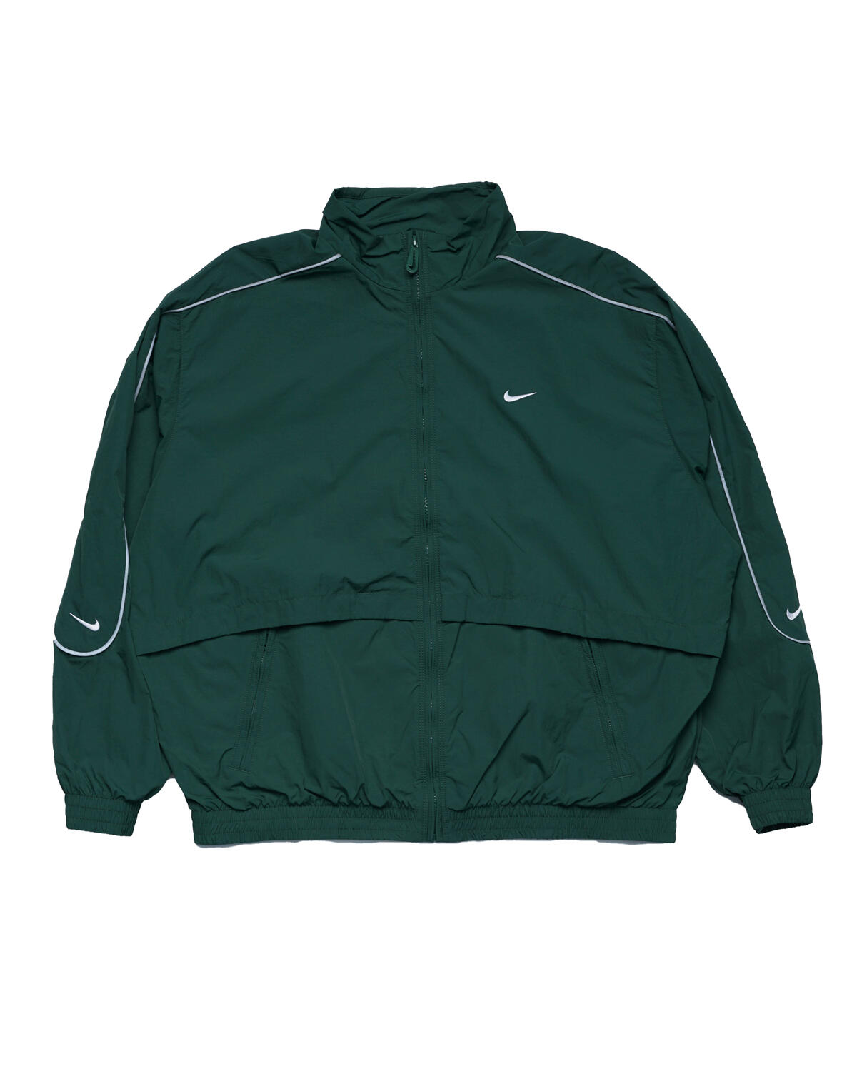 Nike swoosh best sale track jacket